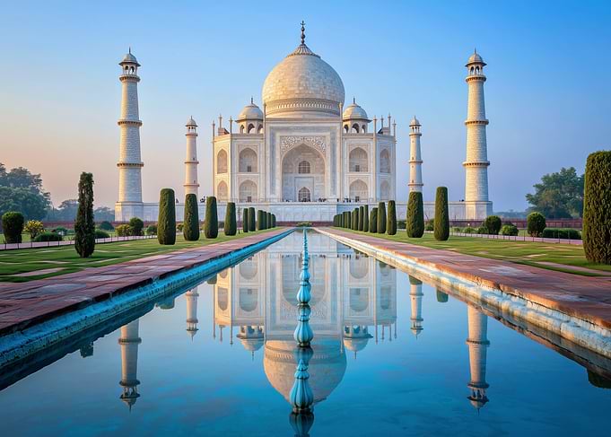 Taj Mahal Reflection