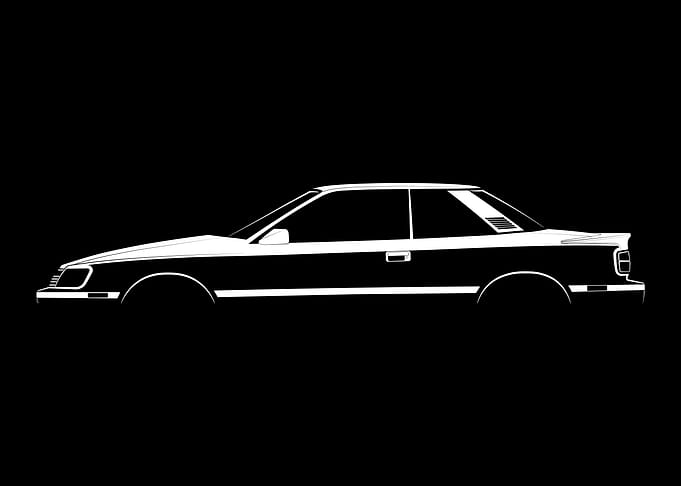 Celica GT-S Sport Coupe (T160) Silhouette