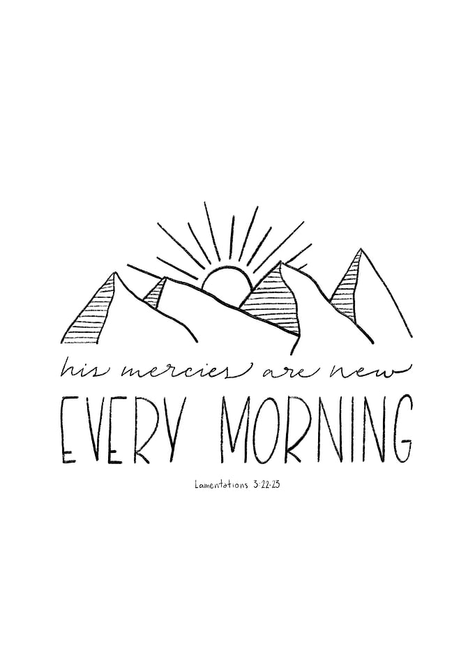 his mercies