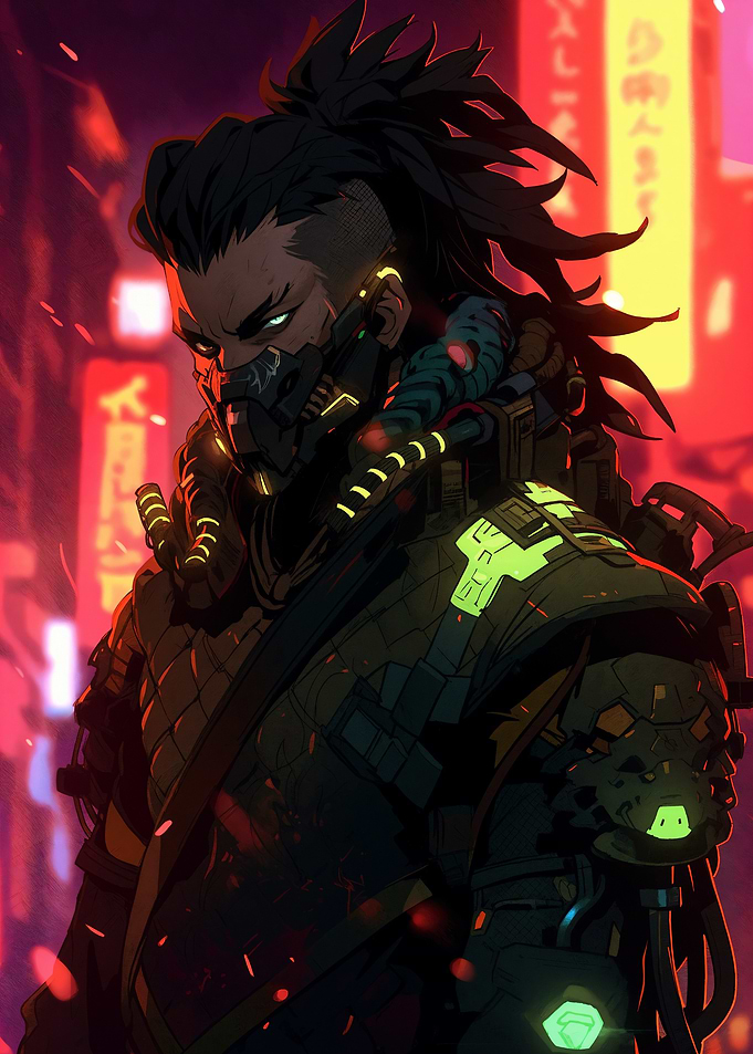 Cyberpunk Warrior