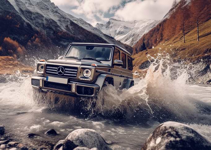 Mercedes G-Wagon Off-Road