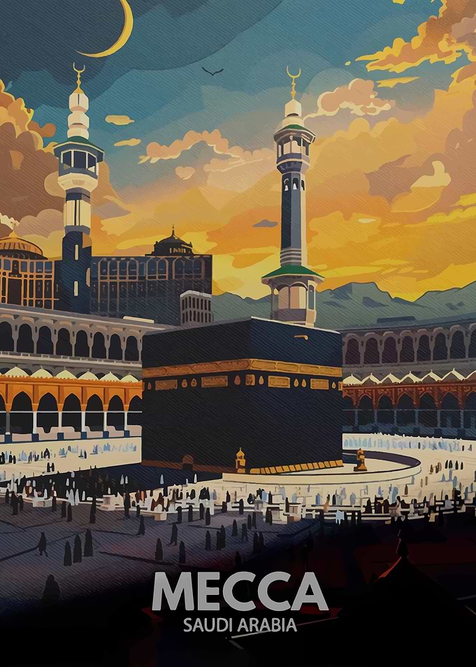 Visit to Mecca, Saudi Arabia