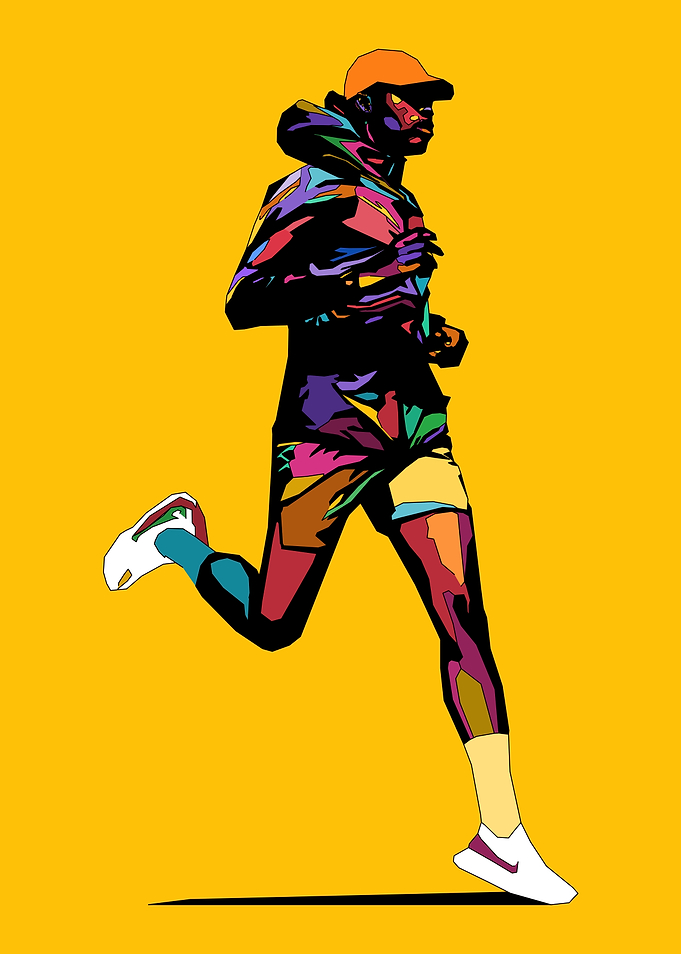 Colorful Runner