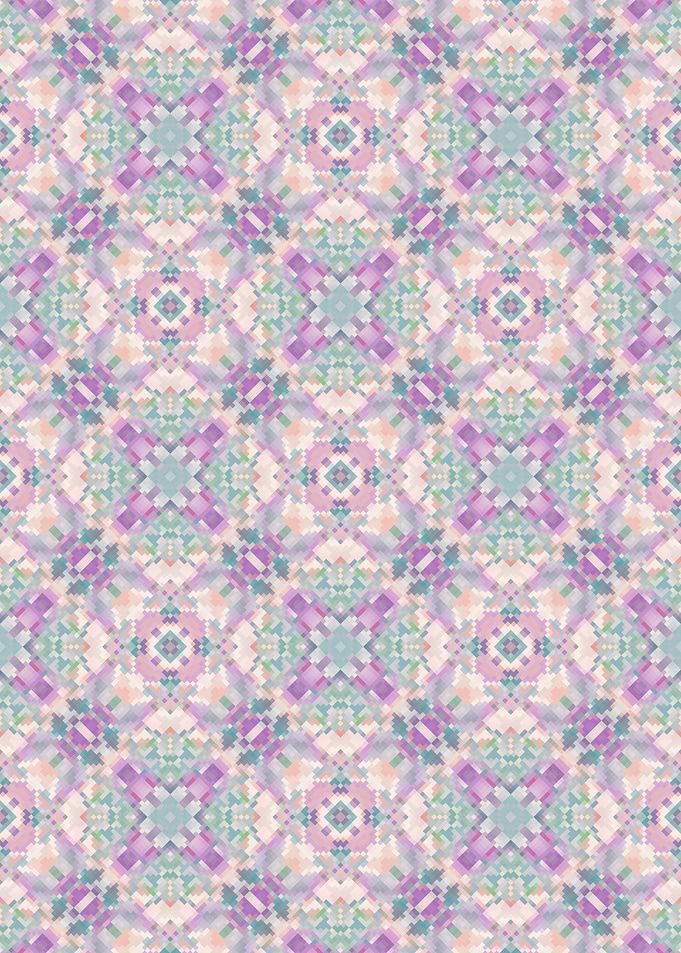 Pastel Geometric Pattern