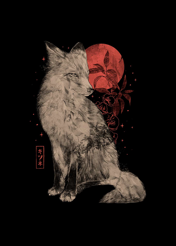 Bloomy Fox