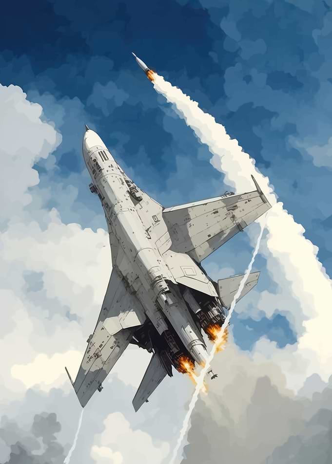 Fighter Jet Takeoff