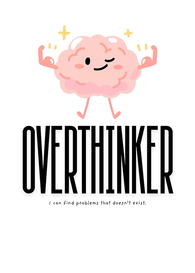 Overthinker Brain Illustration