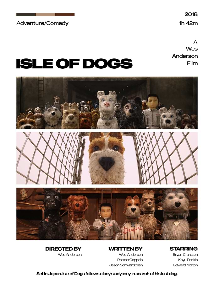 Isle of Dogs Movie Poster