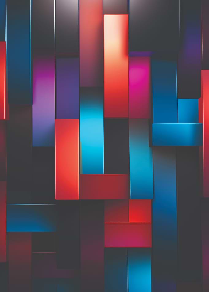 Rainbow sqaures