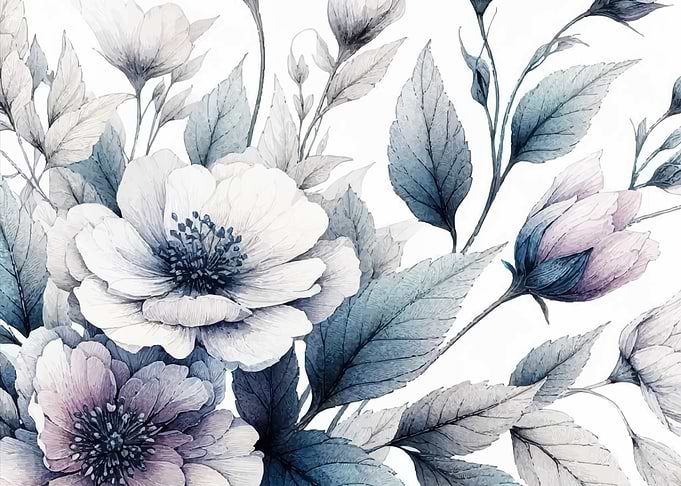 Watercolor Floral Bouquet