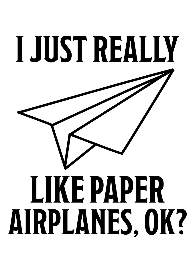 Paper Airplane Quote