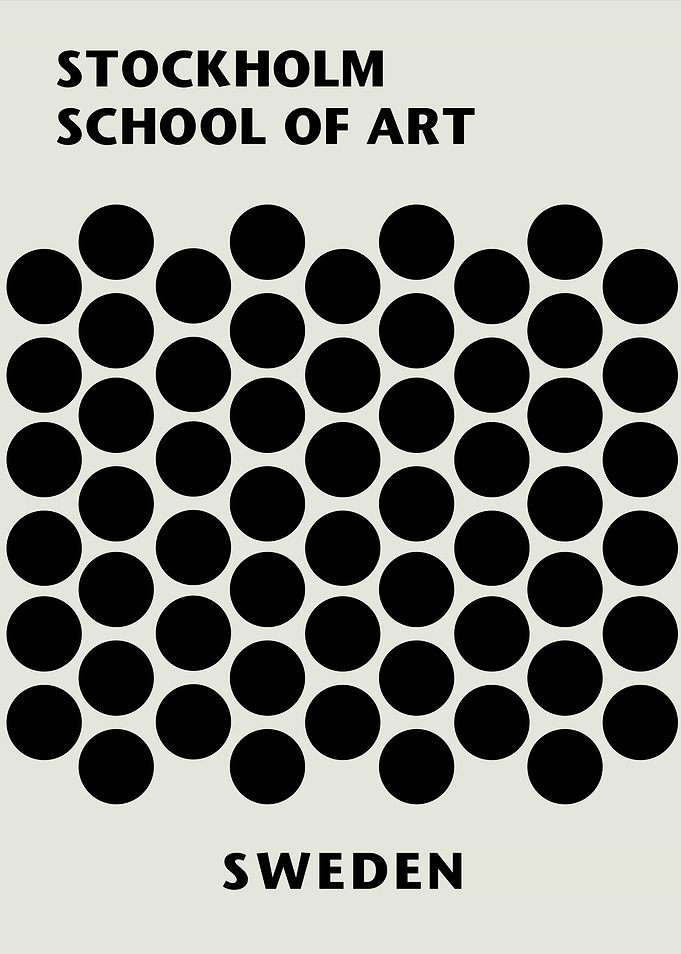 Stockholm School of Art Poster