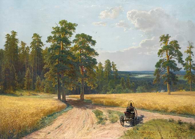 Rural Landscape with Cart