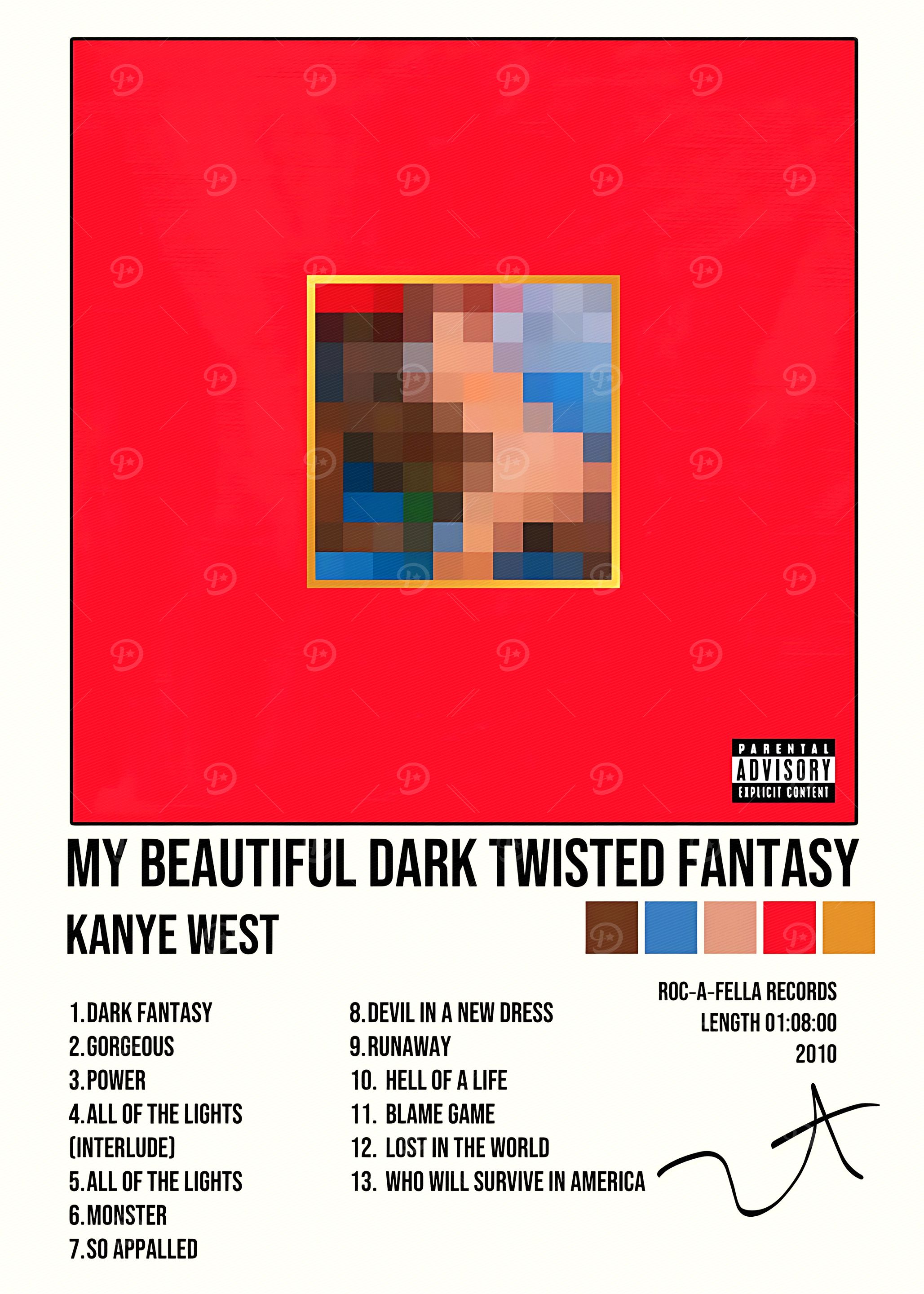 Kanye West Album Cover