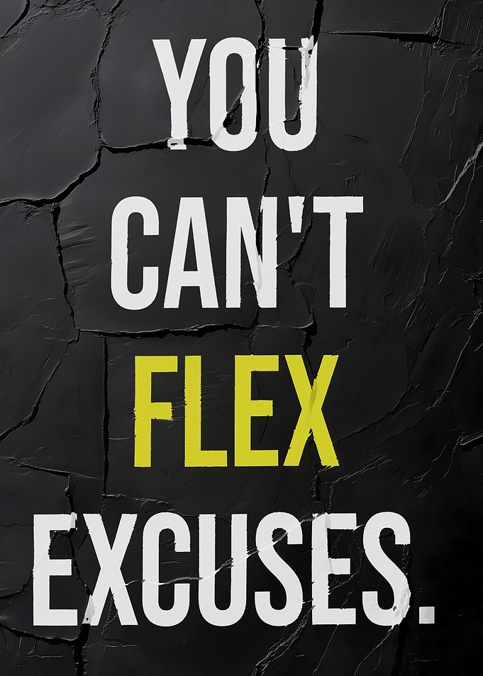 You Can't Flex Excuses