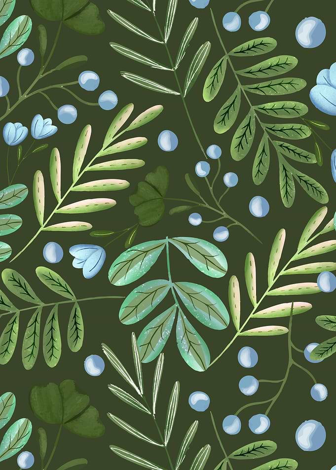 Green Tropical Rainforest