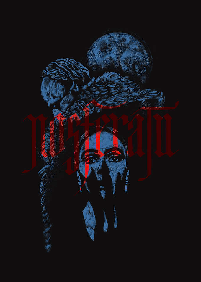 Nosferatu Gothic Horror Illustration
