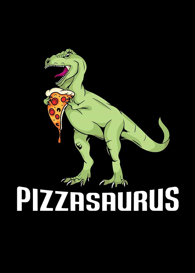 Pizzasaurus Funny Pizza Lover Men Kids T Rex Dinosaur