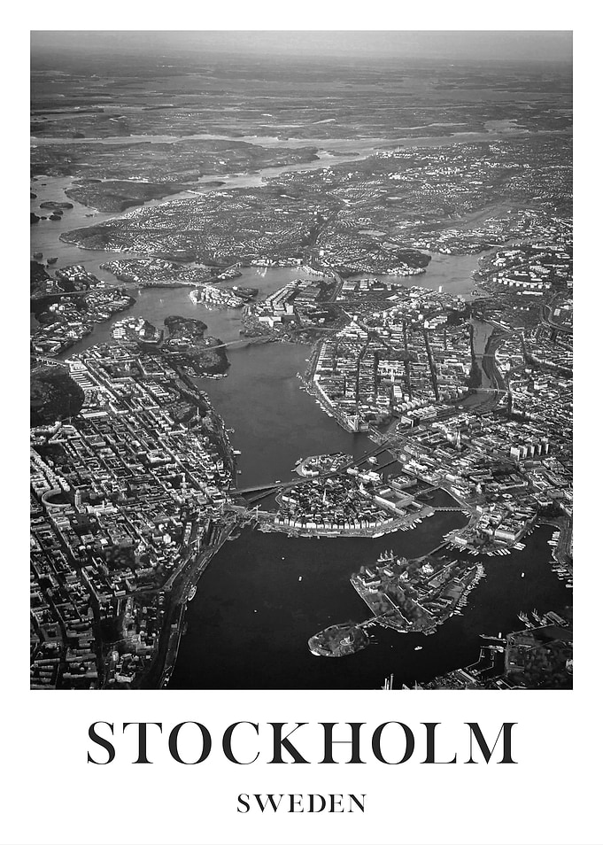 Stockholm Aerial View