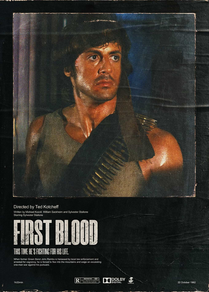 First Blood Movie Poster