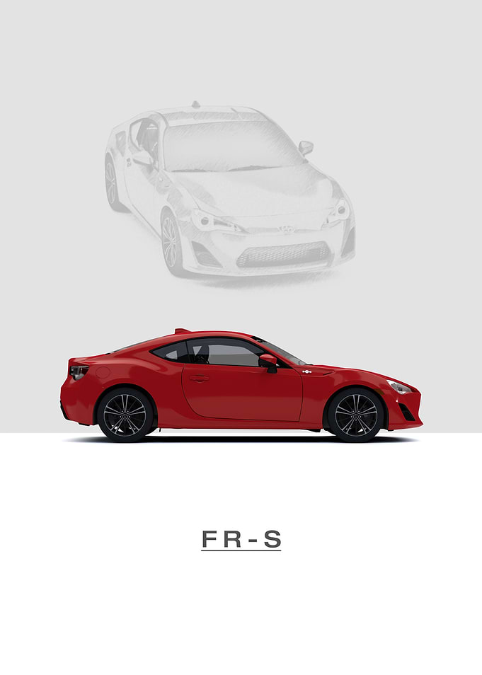 Red Scion FR-S