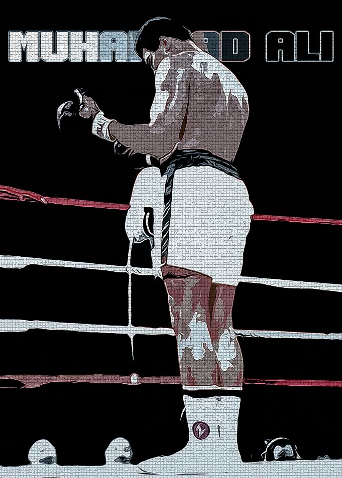 Muhammad Ali Boxing Poster
