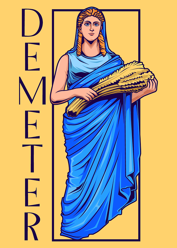 Demeter Goddess of Harvest
