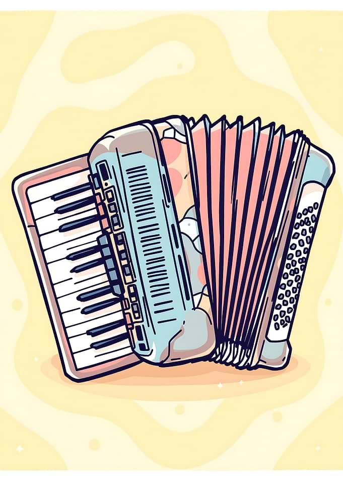 Accordion Illustration