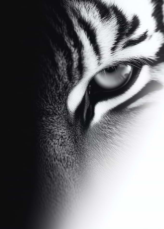 Tiger Eye Close-Up