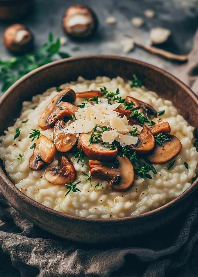 Mushroom Risotto