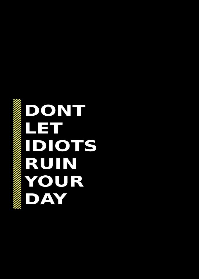 Don't Let Idiots Ruin Your Day