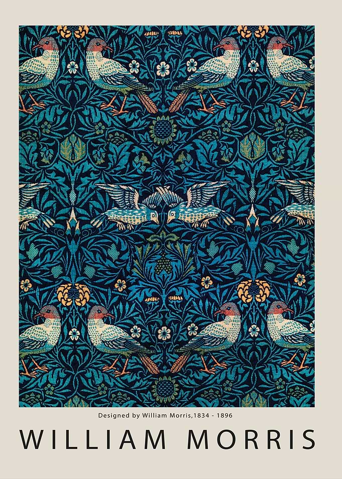 William Morris Bird Pattern