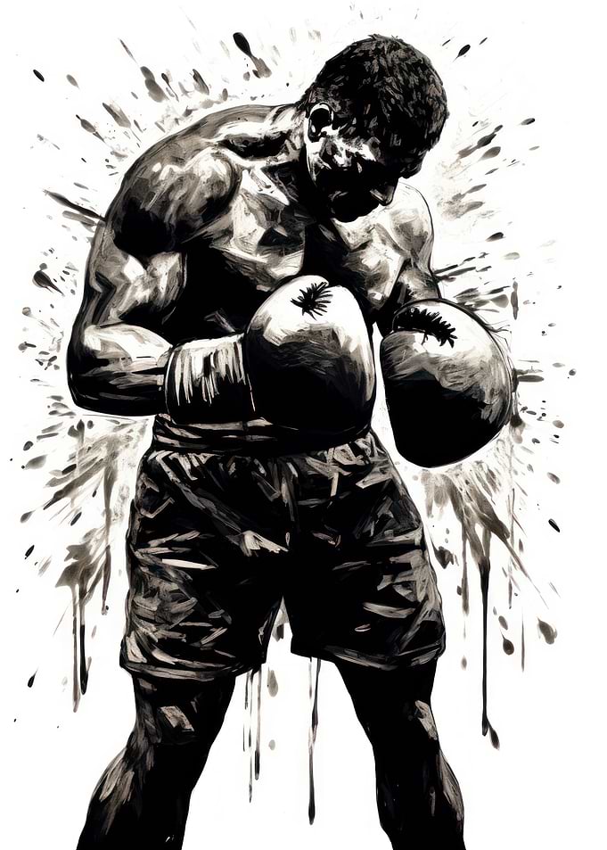 Boxing Fighter Artwork