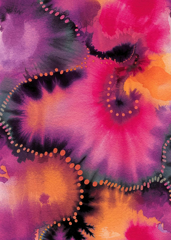 Abstract Watercolor Art