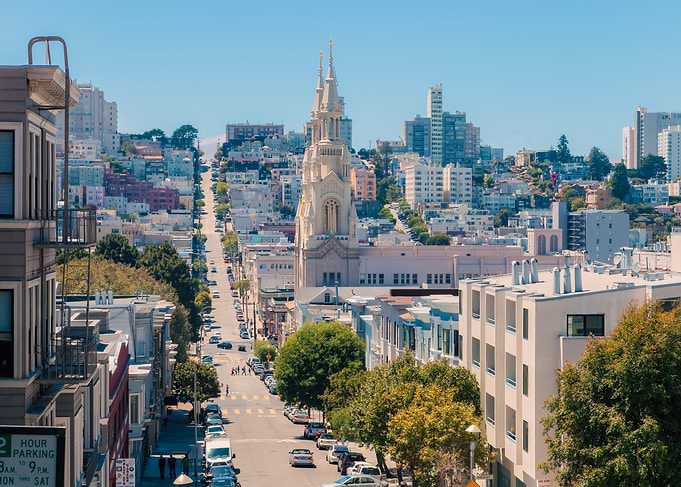 San Francisco Hilltop View