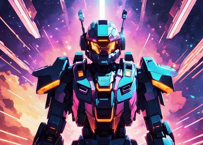 Cyberpunk Mech Warrior