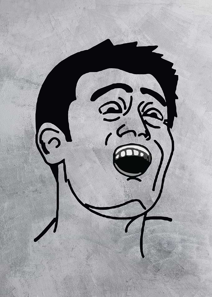 Laughing Man Meme