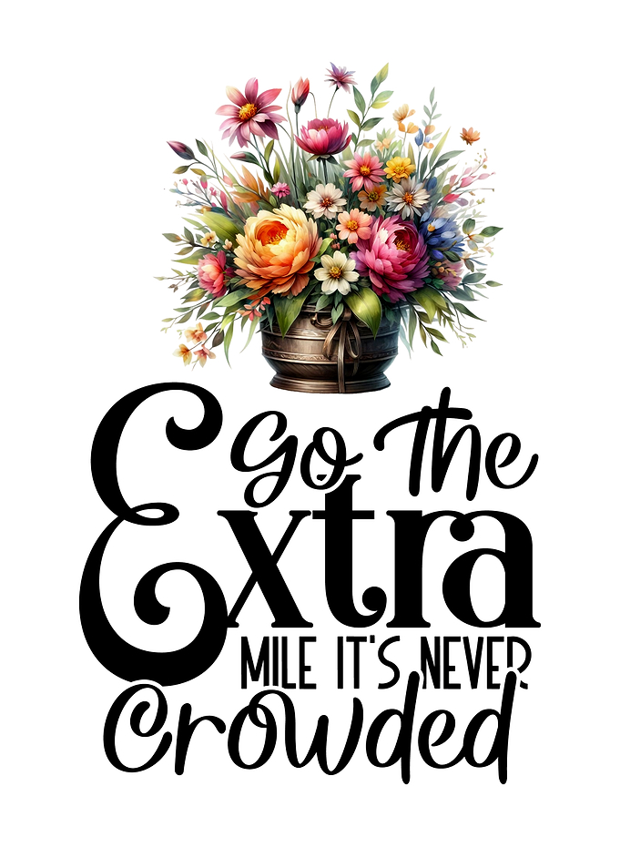 Go the Extra Mile