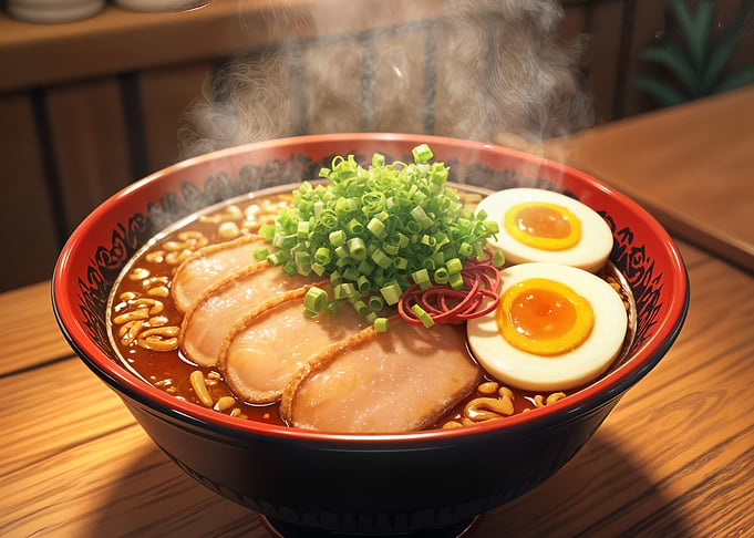 Steaming Bowl of Ramen