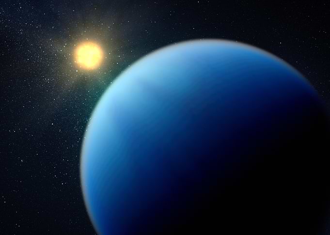 Blue Planet in Space