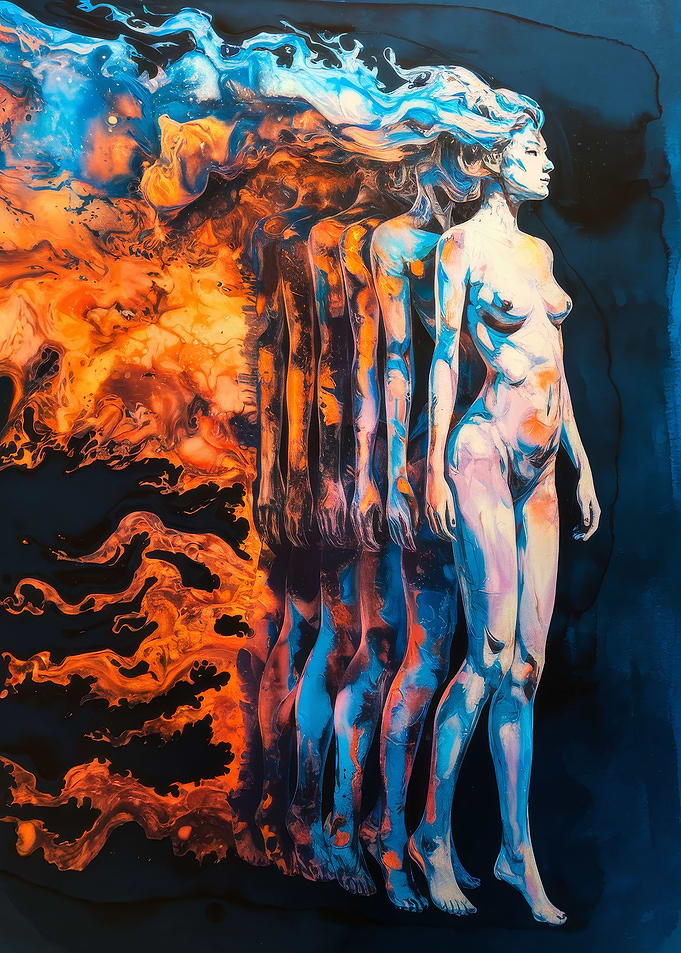 Fiery Evolution of a Soul