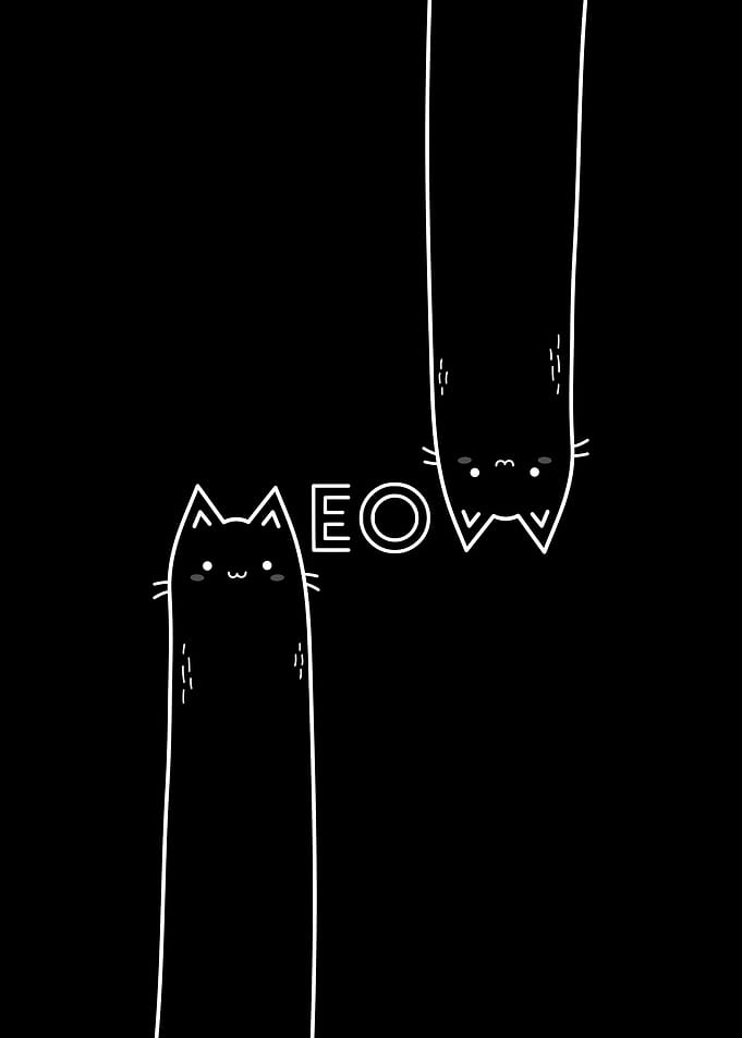 Cute Cat Illustration