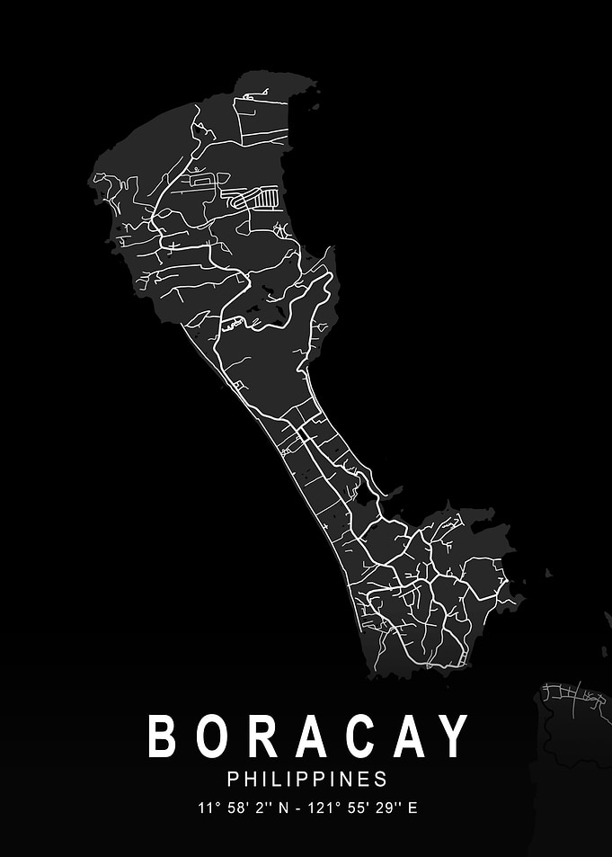 Boracay Dark Island Map