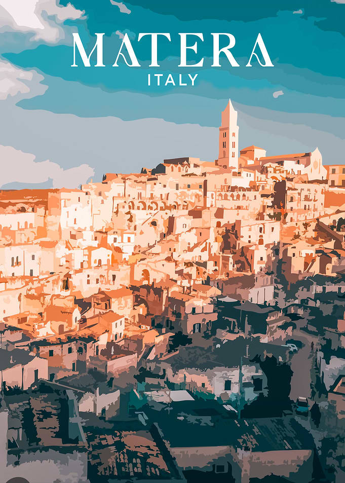 Matera, Italy Cityscape