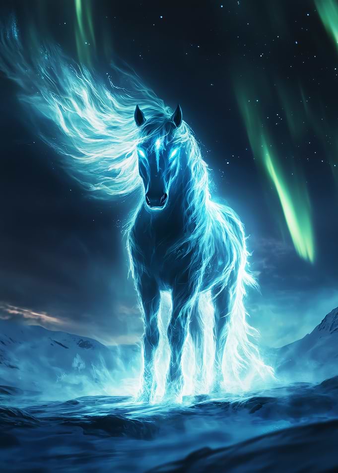 Mystical Fire Horse