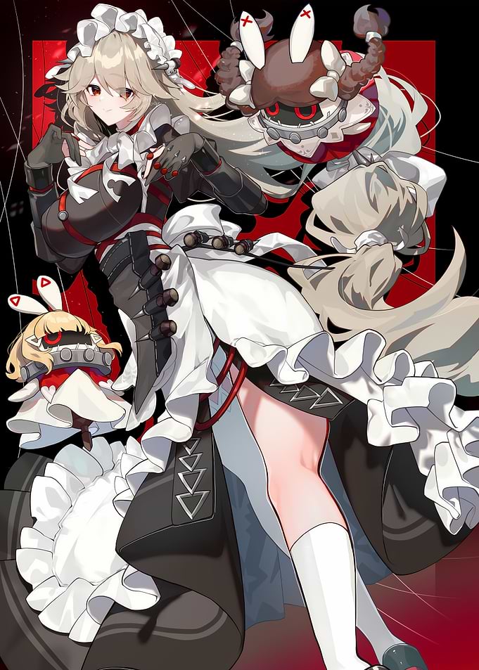 Maid with Puppets