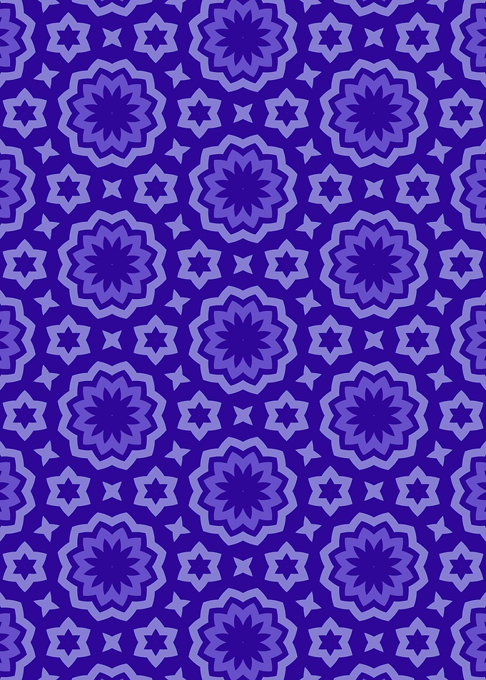 Purple Floral Pattern