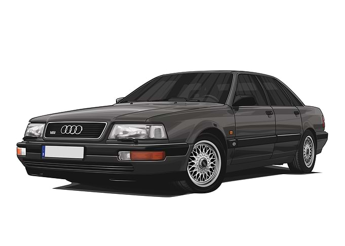 Audi V8 Quattro D11 BBS