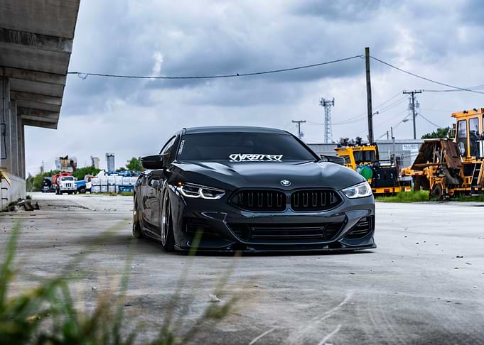 Black BMW 8 Series