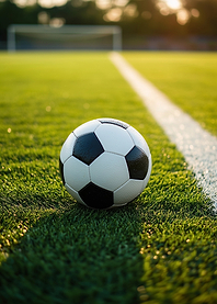 Soccer Ball on Field